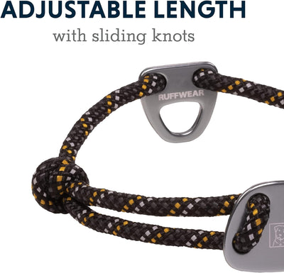 Knot-a-Collar, 14"-20", Obsidian Black Obsidian Schwarz M (36-51 cm), Obsidian Schwarz M (36-51 cm)