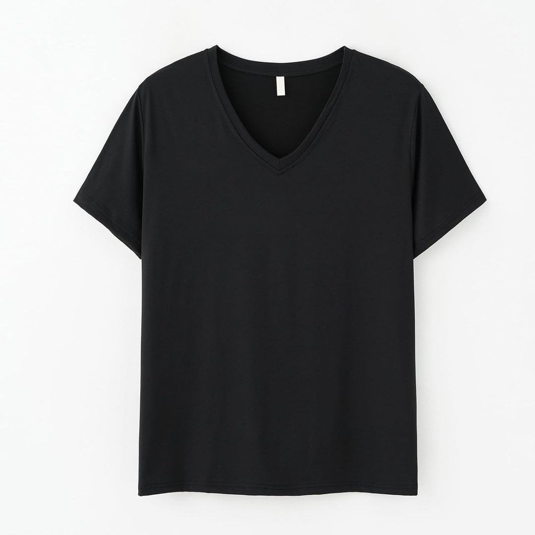 Generisch Rentier Schlafanzug Damen Top Capri Hosen Nachtwäsche Plus Pyjama Mit Knopfleiste Schwarz