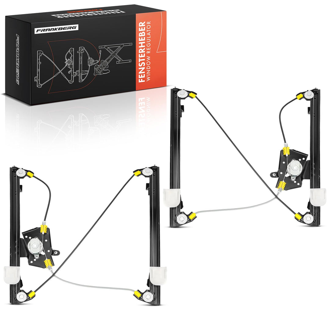 Frankberg 2x Fensterheber Elektrisch Ohne Motor Vorne Links Rechts Kompatibel mit B-Max JK MPV B-Max