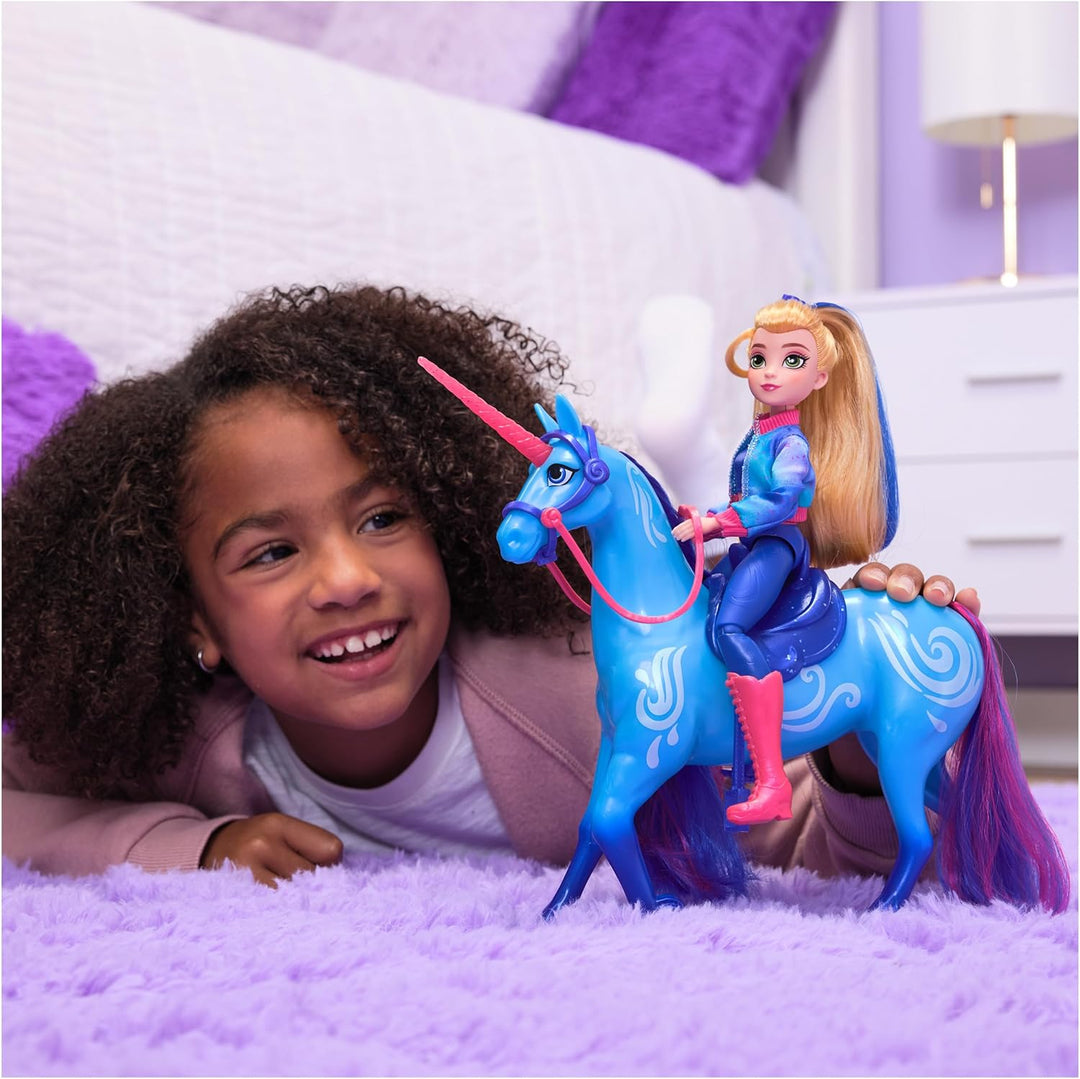 Unicorn Academy, Isabel Maskerade Ball Puppe mit 11 Zubehörteilen 24,1 cm Puppen & Einhorn Spielzeug