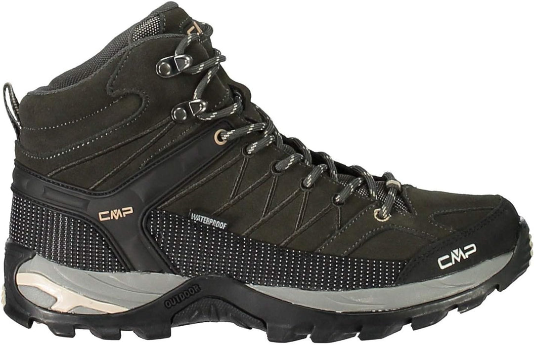 CMP Herren Rigel Mid Shoe Wp Trekking-& Wanderstiefel 41 EU Arabica Sand, 41 EU Arabica Sand