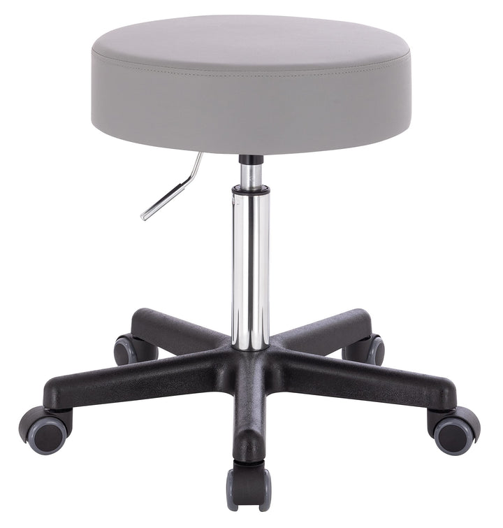1stuff® XL Profi Rollhocker höhenverstellbar - 40 cm Sitzbreite - Sitzhöhe bis über 70cm - Arzthocke