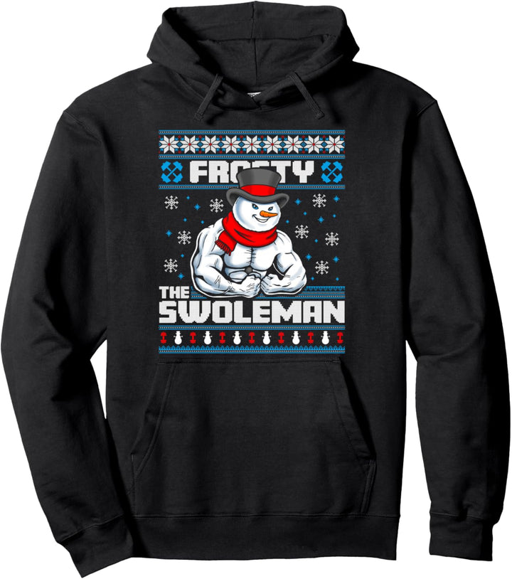 Frosty der Swoleman Pullover Hoodie