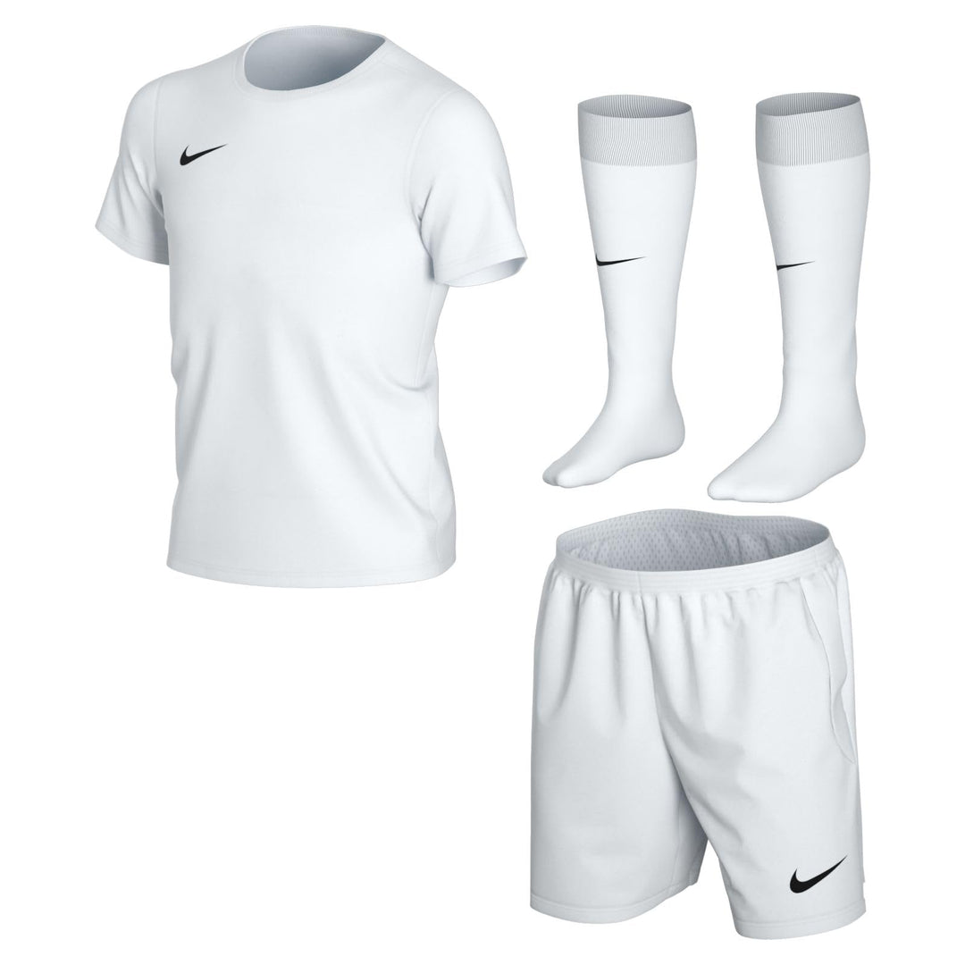 Nike Kinder Trikot Set Dry Park 20 M White/White/Black, M White/White/Black