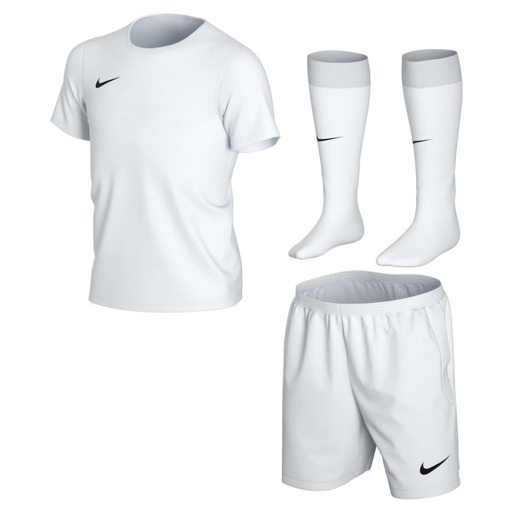 Nike Kinder Trikot Set Dry Park 20 M White/White/Black, M White/White/Black