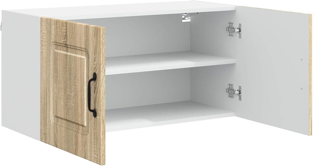 vidaXL Geschirrspülerfront Kalmar Sonoma-Eiche 80 x 31 x 40 cm, Eleganter moderner Küchenregal, gros