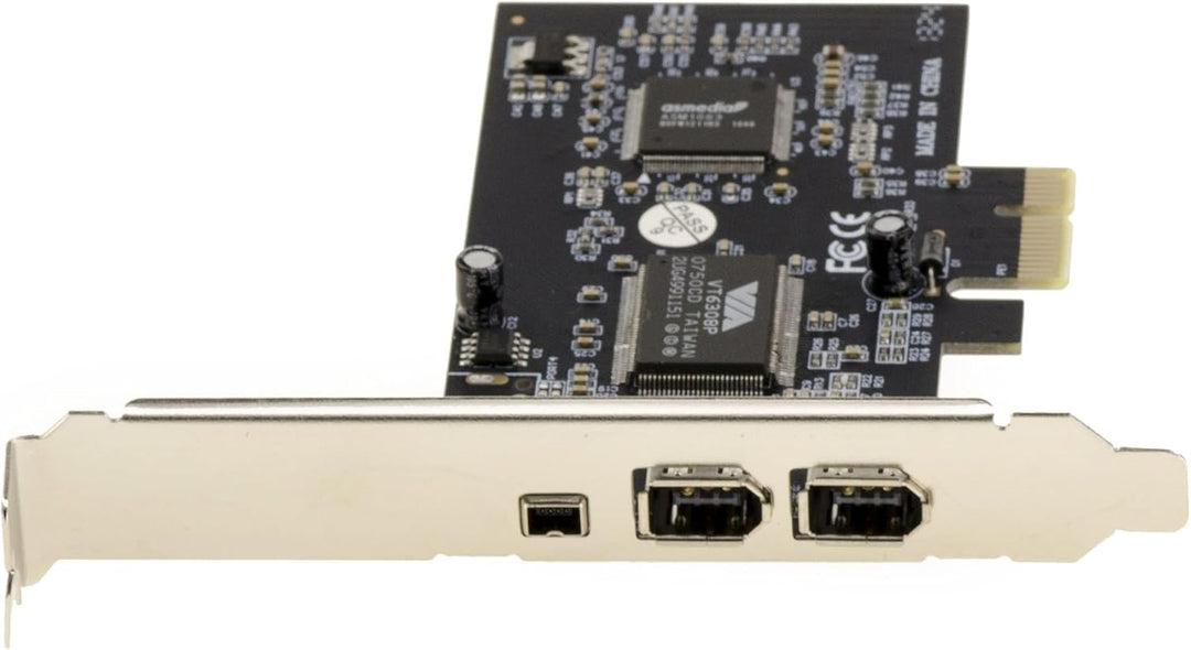 KALEA-INFORMATIQUE PCIe FireWire 400 IEEE1394a 3-Port-Controller-Karte mit VIA6308 Chipsatz und ASM1