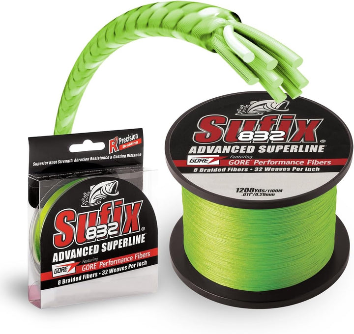 Sufix 832 Advanced Superline Braid 300 Meter multi Einheitsgrösse, multi Einheitsgrösse