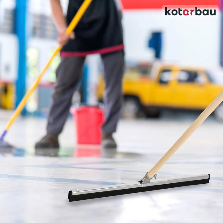 KOTARBAU® Gummiabzieher - Wasserschieber - 55 cm – Bodenabzieher - Schaumstoff-Wasserabzieher – für