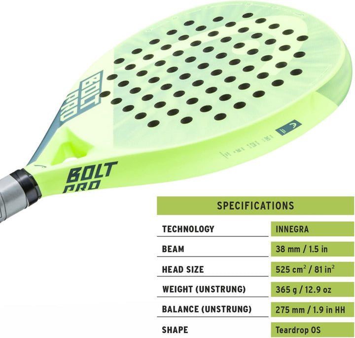 Padelschläger Head Bolt Pro 2023 Size Farbe:, Size Farbe: