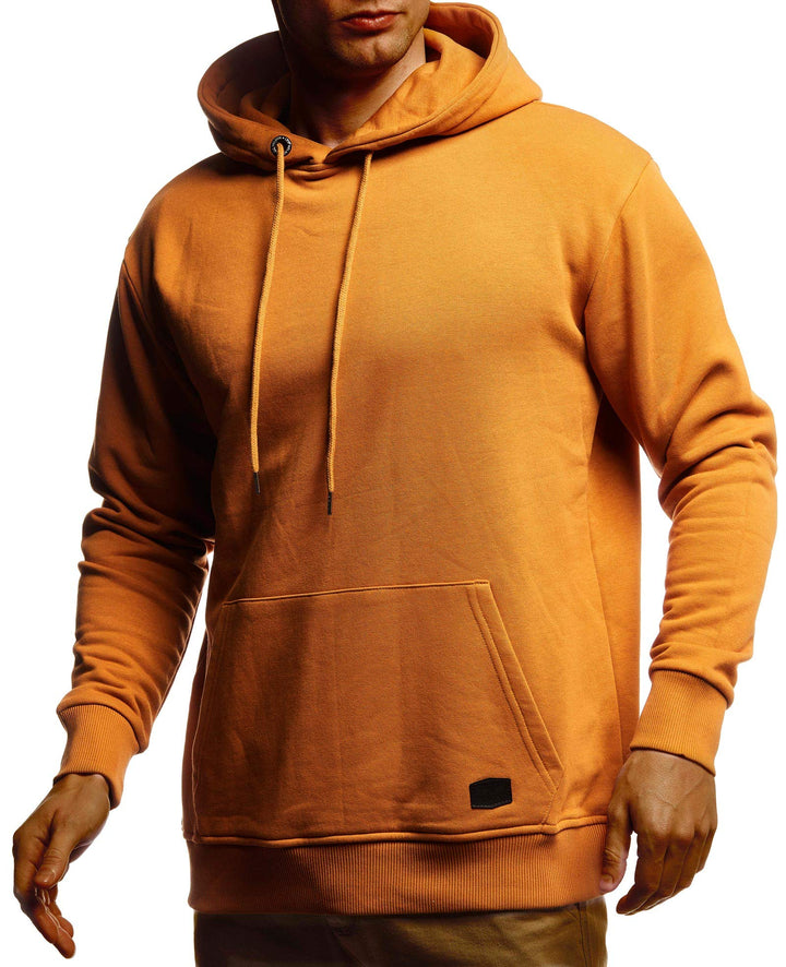 Leif Nelson Herren Hoodie Pullover mit Kapuze Oversize Kapuzenpullover für Männer Pulli Longsleeve S