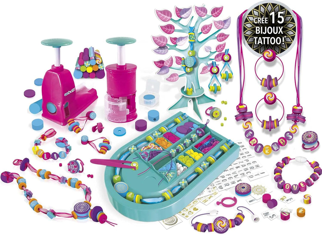 Cutie Stix - Atelier Bijoux de Créateur - Fabrication de bijoux Enfants - Dès 6 ans - Lansay