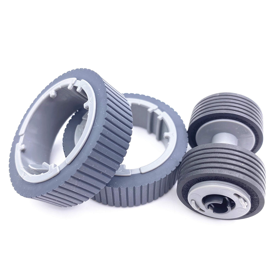 OKLILI PA03670-0001 PA03670-0002 Verbrauchsmaterialien-Set: Pick Roller + Bremsrolle für den Fujitsu