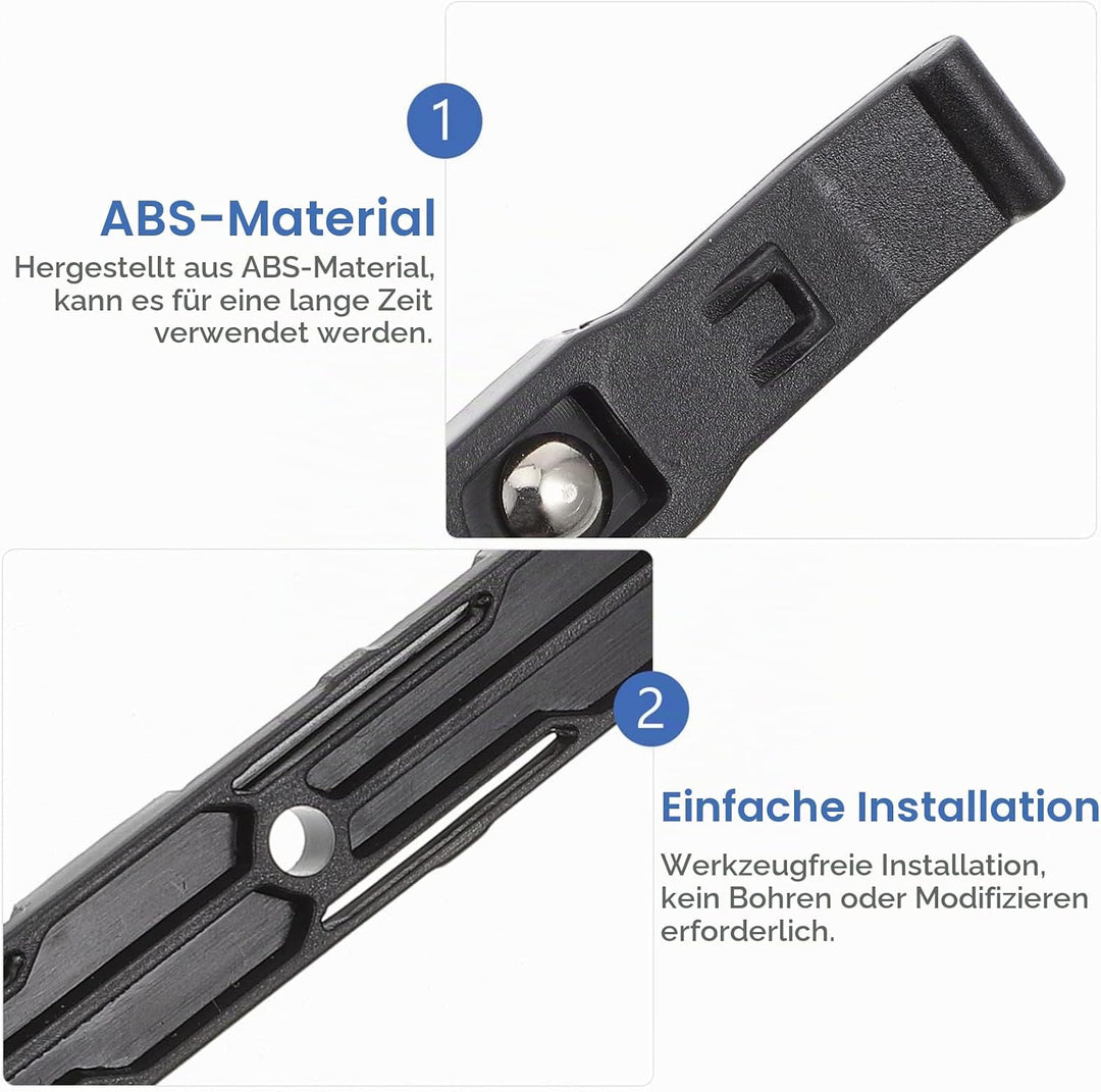 SOLUSTRE 2Paar Interne Ständer Halterung Halterung für HDD-Computer Ersatz Montage-Hartschienen Zube