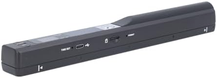 Tragbarer Dokumentenscanner, Tragbarer Scanner für A4-Dokumente, Fotos, Bilder, Quittungen, 8,27 Zol