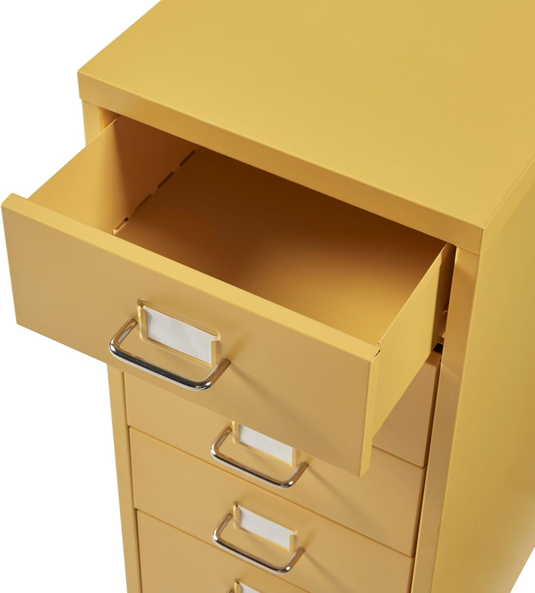 [en.casa] Rollcontainer Kökar Schubladenschrank Metall Aktenschrank mit 5 Schubladen Bürowagen mit R