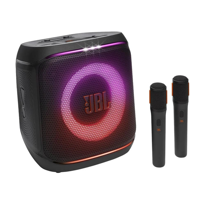 JBL, PartyBox Encore Essential 2 Mikrofon, Lichtshow, Bluetooth, tragbar, spritzwassergeschützt, bis