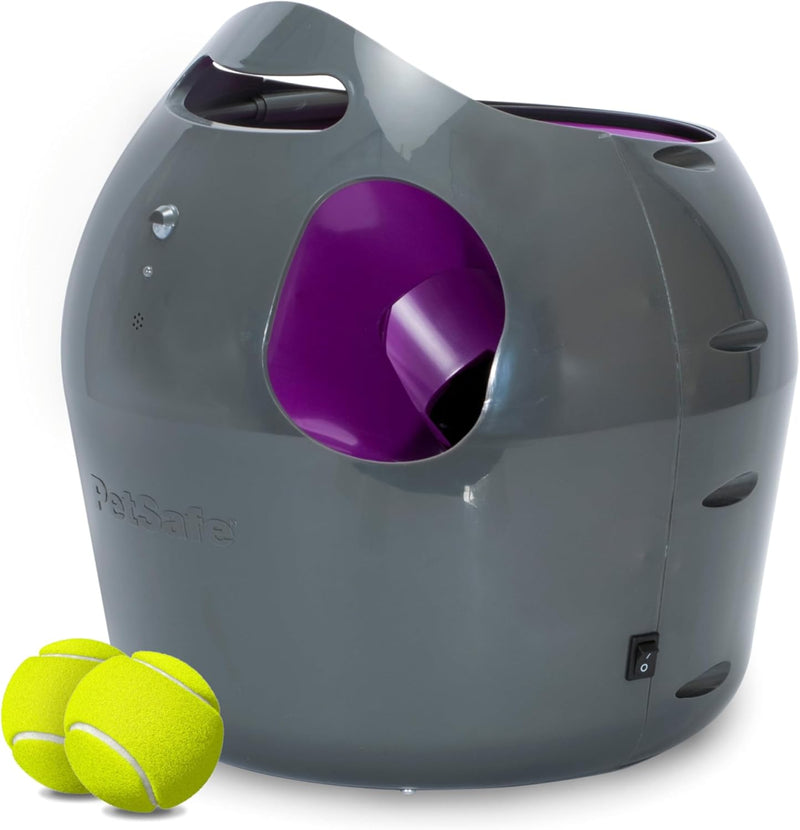 PetSafe Automatisches Hundespielzeug, interaktiver Tennisballwerfer für Hunde, wasserdicht, 1 Stück