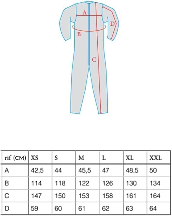 FERRUCCI COMFORT Inkontinenz-Pyjama mit Reissverschluss am Rücken - 9012/5 - Für ältere Menschen, Al