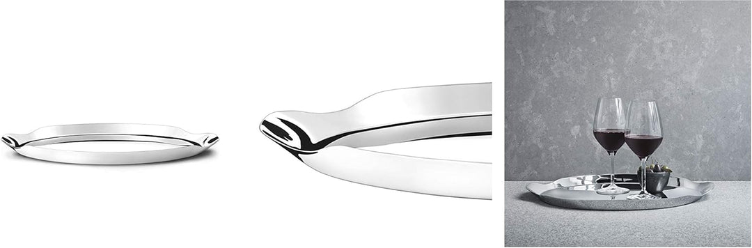 Georg Jensen Wein Edelstahl Tablett