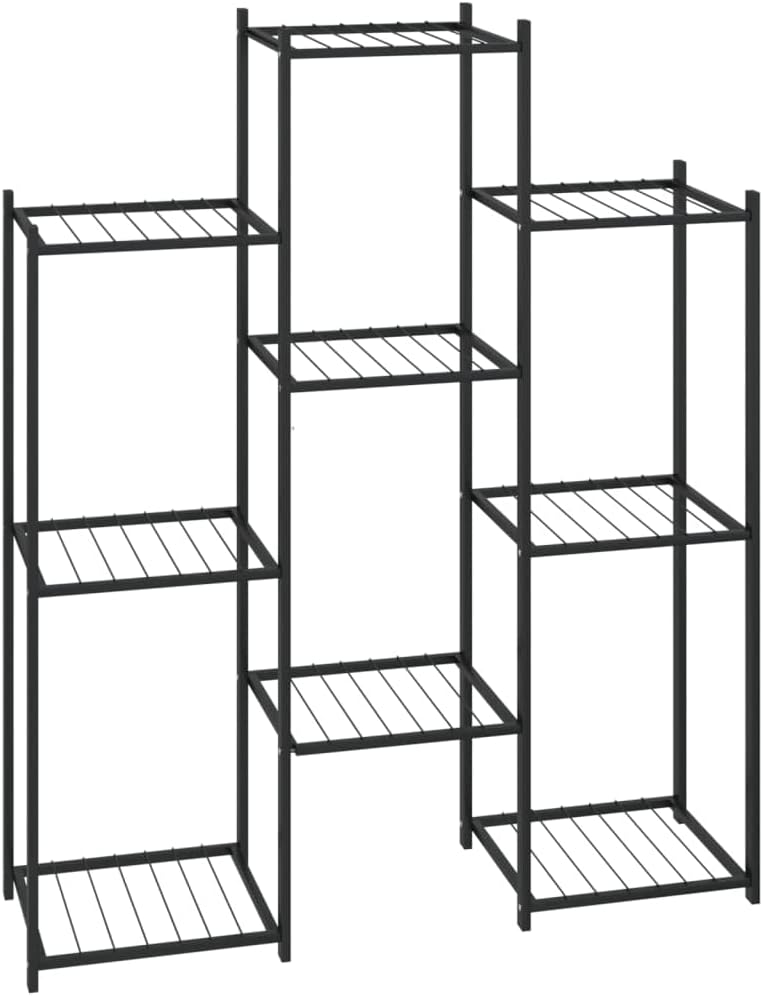 puraday 83x25x100 cm Blumenregal Outdoor Blumenständer Modern Blumenständer Hoch Pflanzenständer Bal