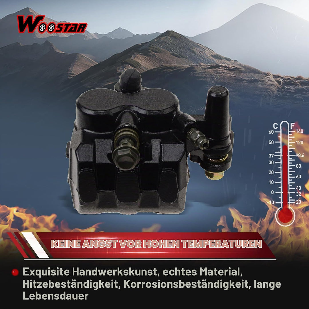 WOOSTAR Hydraulische Scheibe Bremssattel Hinten Ersatz für Jialing 150ccm 200ccm 250ccm Dirt Pitbike