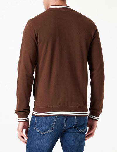 s.Oliver Herren Sweatshirt Jacke Langarm S Brown, S Brown