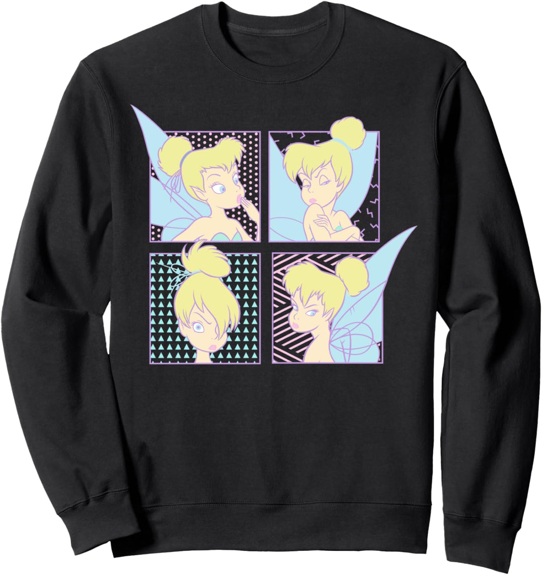 Disney Peter Pan Tinker Bell Expressions Pop Art Poster Sweatshirt