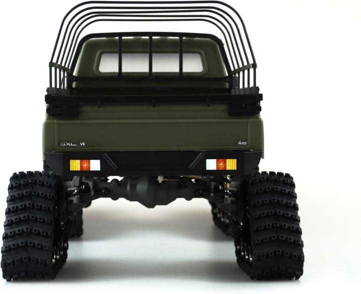 Amewi AMXRock RCX10PTS Scale Crawler Pick-Up mattgrün 1:10, RTR