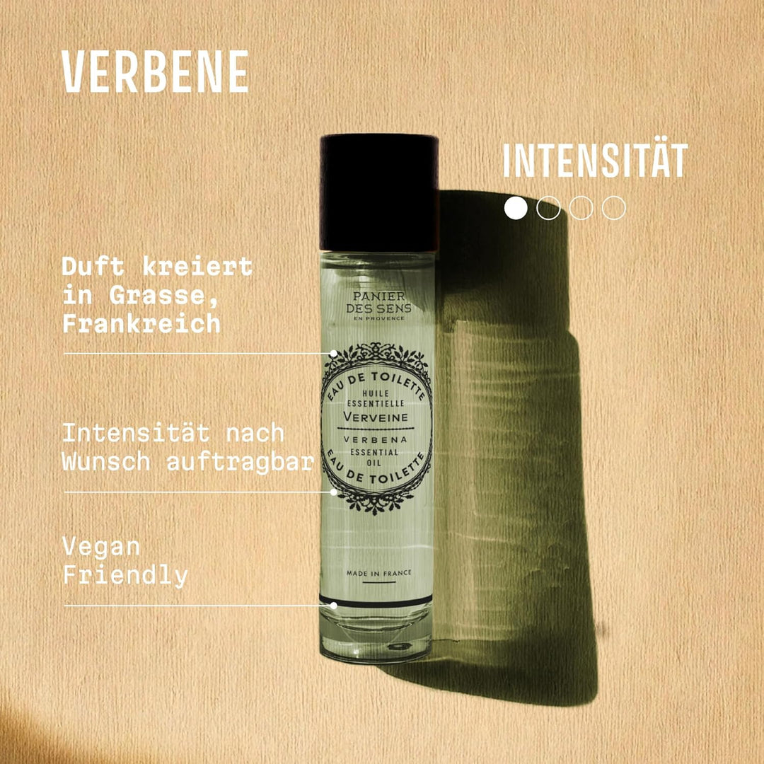 Panier des Sens - Eau de Toilette – Verbene Parfum für Frauen - Blumiger Duft - Langanhaltendes, nat