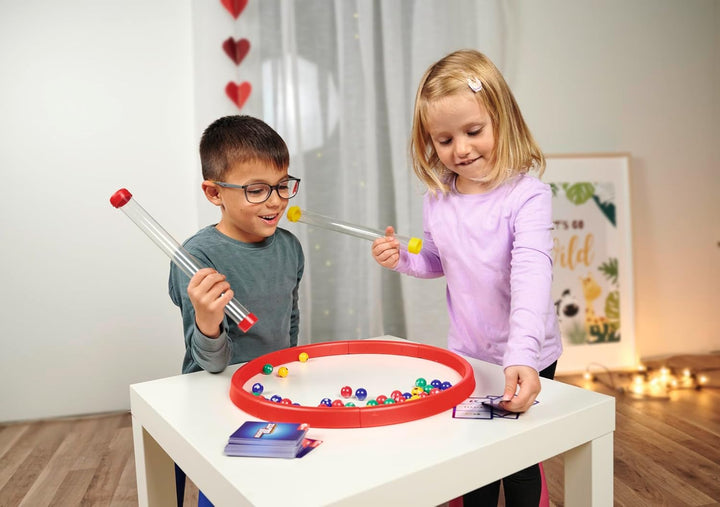 noris 606064480 Kugelblitz, das blitzschnelle Actionspiel mit Lerneffekt in verschiedenen Spielvaria