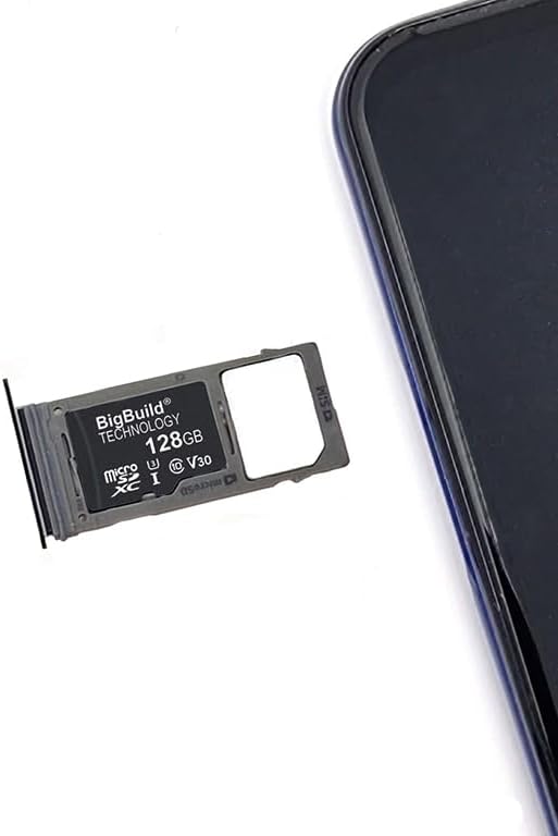 BigBuild Technology 128 GB ultraschnelle microSD Speicherkarte mit 100 MB/s für Samsung Galaxy J4, J