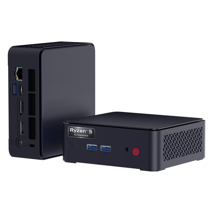 AWOW AK12 Mini-PC, AMD Ryzen 5 R2514 Embedded (4C/8T, bis 3.7 GHz, 15 W), 16 GB DDR4, 512 GB PCIe 3.