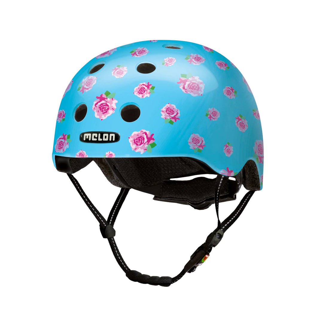 Melon »Flying Roses« Leichter und Cooler Fahrradhelm für Damen, Herren und Kinder mit maximalem Schu