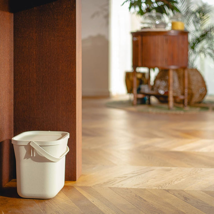 Urbalive Design Biomülleimer Küche 8L mit herausnehmbarem Sieb - Komposteimer Küche mit Deckel - Kle
