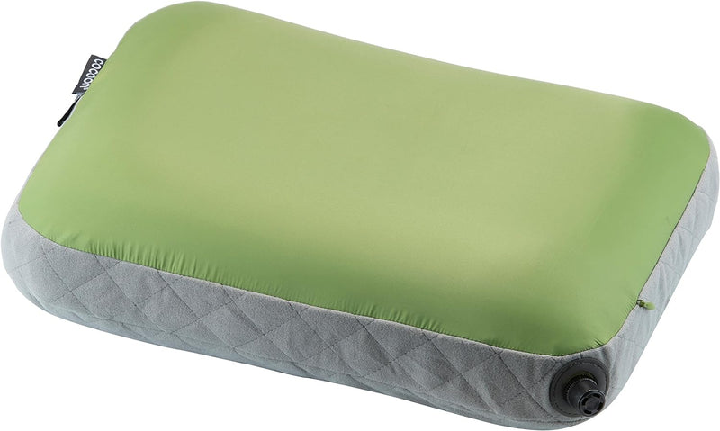 Cocoon Reisekissen/Kopfkissen Air Core Pillow Ultralight - 28x38cm 28x38cm Wasabi Green/Grey, 28x38c