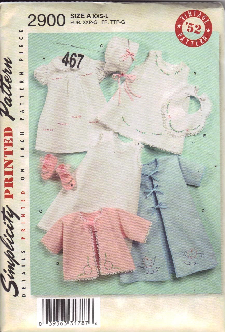 Simplicity Schnittmuster 2900 A Crafts