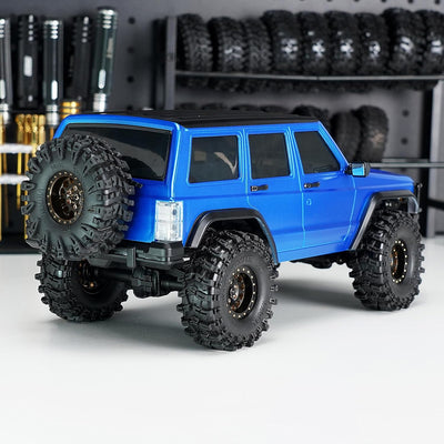 INJORA 6,10 Zoll Radstand ABS Hardtop Cherokee Karosserie für 1/18 RC Crawler TRX4M Bronco Defender