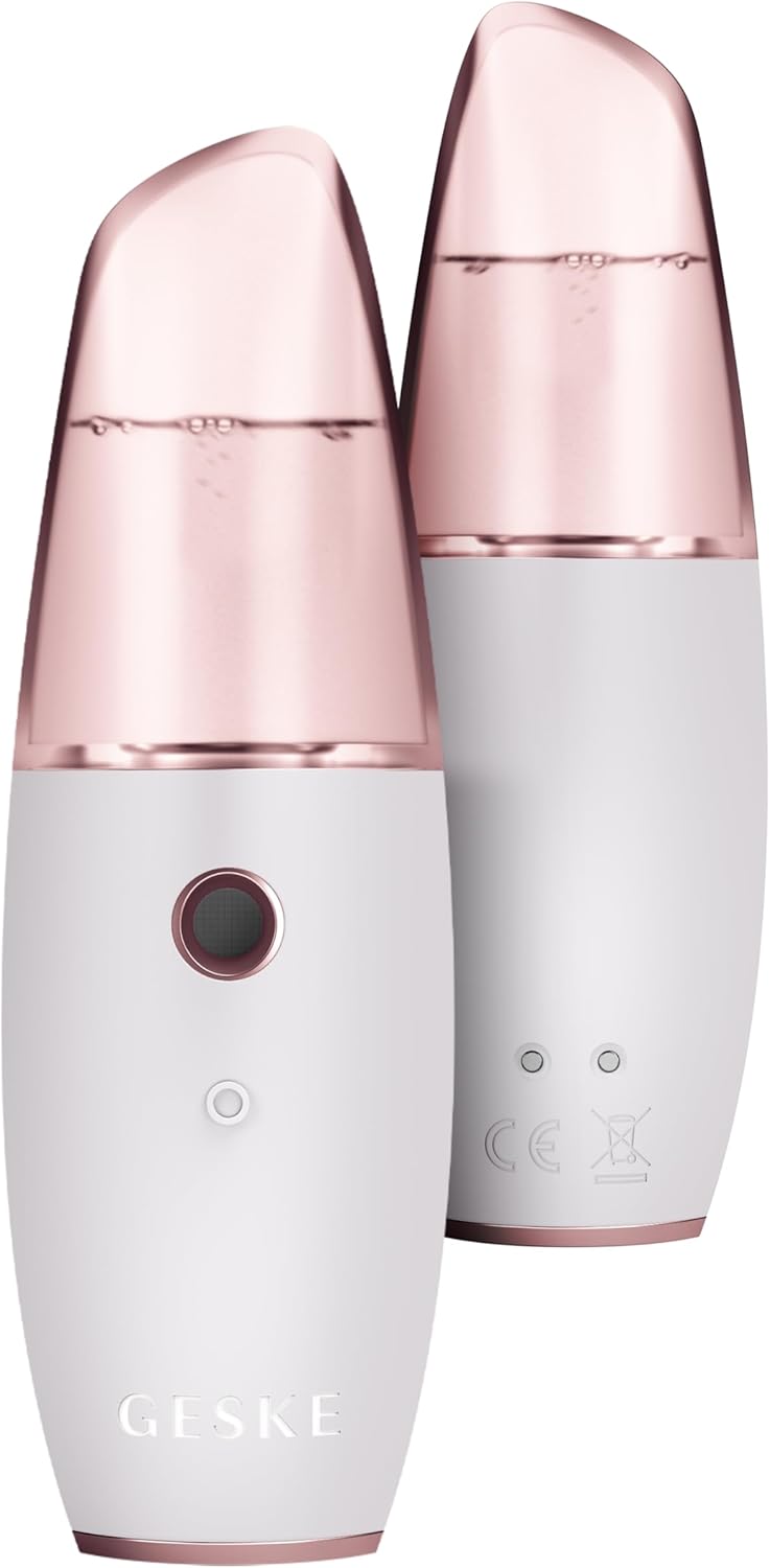 GESKE | SmartAppGuided™ Facial Hydration Refresher | 4 in 1 | Wasserzerstäuber | Gesichtsdampfer | W