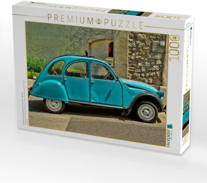 CALVENDO Puzzle Citroën 2CV - die Ente 1000 Teile Lege-Grösse 64 x 48 cm Foto-Puzzle Bild von Peter