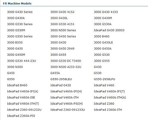 DTK Notebook Laptop Akku für Lenovo 3000 G430 G430a G430l G430m G530 G530a N500 Series Ideapad G430