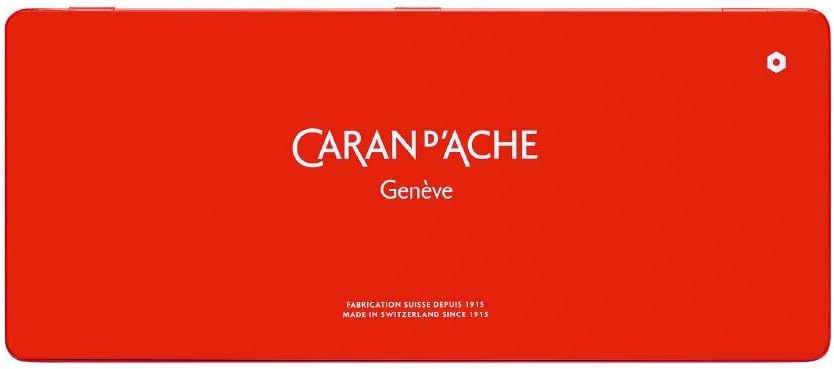 Caran d´Ache Alles voor Kleuren NEOCOLOR II, Metalen doos, 30 kleuren, rot, 7500.330 1 Mehrfarbig, 1