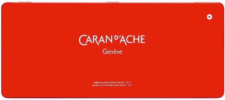 Caran d´Ache Alles voor Kleuren NEOCOLOR II, Metalen doos, 30 kleuren, rot, 7500.330 1 Mehrfarbig, 1