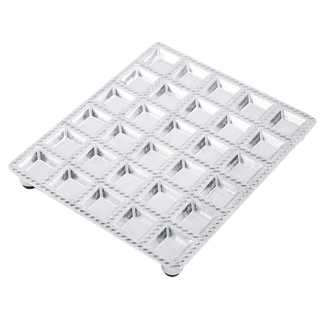 Ravioli-Form aus Aluminiumlegierung Knödel-Gebäck-Formenbauer Küchenhelfer Mini Squares Ravioli Make