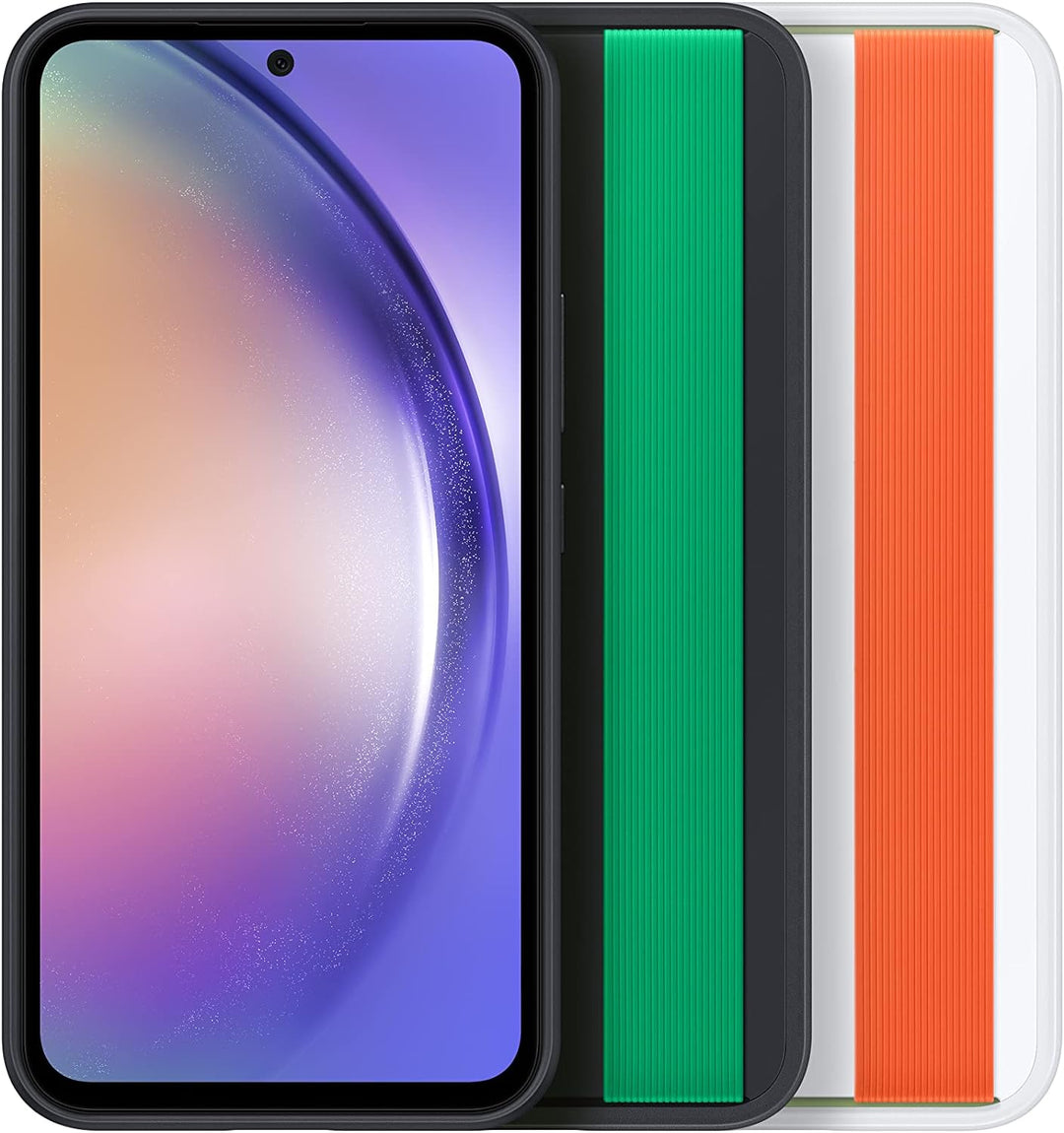Samsung Haze Grip Case EF-XA546 für das Galaxy A54 5G, Schützhülle in Black