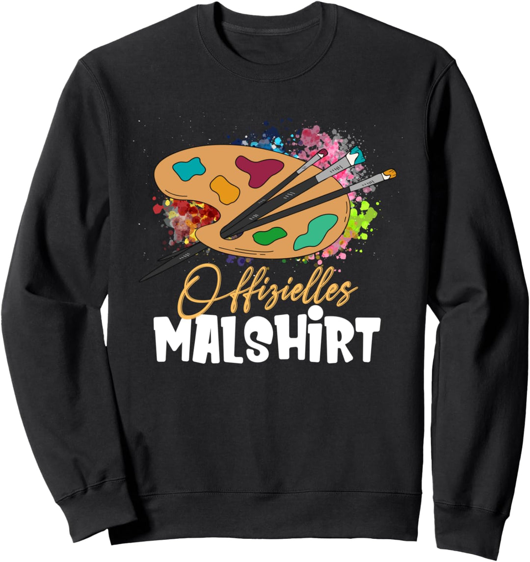Offizielles Malshirt-Design Für Maler Und Künstler Sweatshirt
