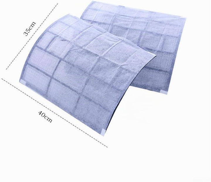 30 Stück Klimaanlagen-Auslassfilter, 39 x 34 cm, Vlies-Netzfilter-Reiniger, geeignet für Klimaanlage
