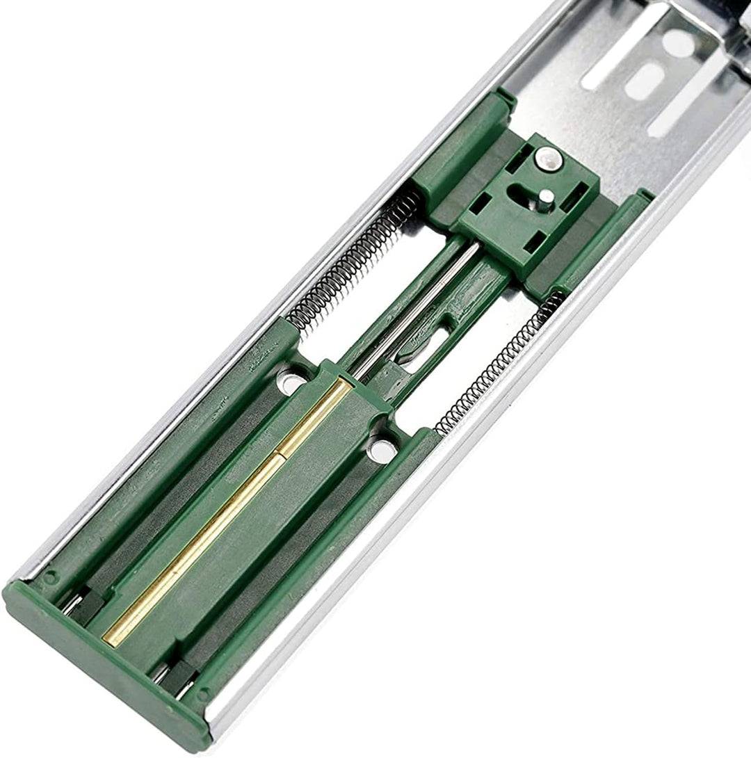 GTV H45 Schubladenschienen - 45.3 x 600 mm - Starken Verzinkt Stahl - Soft-Close Schienensystem - Te