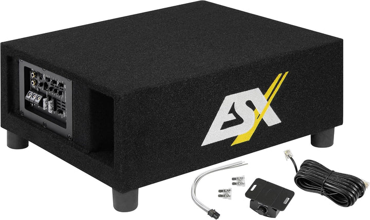 ESX QXB8A | 20 cm (8") Aktiv-Subwoofer-System (Bassreflex)