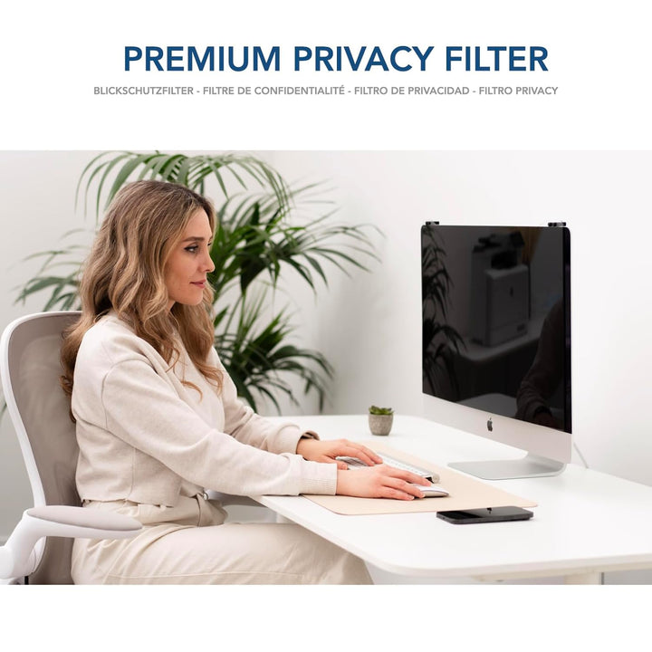 Zolda Sichtschutzfilter für Monitor - Blickschutzfilter, Sichtschutz, Anti-Blaulicht, Schutzfolie. S